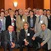 Photo d'équipe cadre de la Mutuelle Tutélaire lors de l'Assemblée Générale Nationale à la Chambre de Commerce de Lille