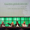 Photo lors de l’assemblée générale Nationale de la Mutuelle Tutélaire