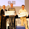 Photo de remise de prix lors de l'événement VIE au Palais des Beaux Arts de Lille pour La Gazette